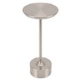 thumbnail image 3 of Cordless Table Lamp Rechargeable 2000mAh 3 Levels Brightness Portable USB C LED Metal Bedside Lamp Silver, 3 of 14