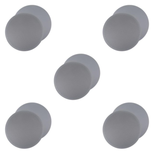 Youkk 2 Pcs Grand Tapis en Silicone Résistant à la Chaleur Napperon Protection de Qualité Alimentaire Facile à Nettoyer Tapis Alimentaire Imperméable Gris 5Ensemble