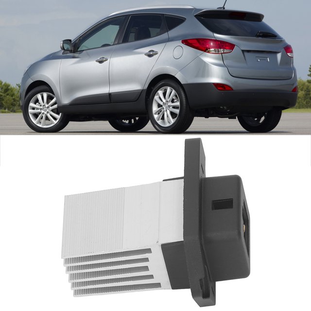 Heater Blower Motor Resistor, Professional Heater Motor Resistor Airflow Volume Adjustment Reliable High Strength For Car