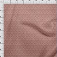 thumbnail image 4 of oneOone Rayon Brown Fabric Asian Ikat Sewing Craft Projects Fabric Prints By Yard 56 Inch Wide, 4 of 4