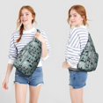 thumbnail image 4 of Polar Bear Sling Backpack - Winter-Themed Artistic Bear Pattern, Multi-Functional Anti-Theft Pack for Outdoor Adventures & Hiking, 4 of 4