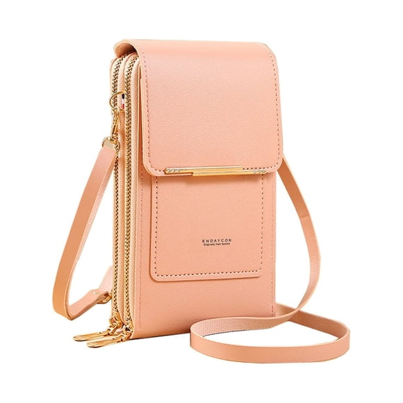 Meitianfacai Small Crossbody Cell Phone Bag for Women, Mini Over Shoulder Handbag Purse with Credit Card Slots Crossbody Cell Phone Bag for Women Leather Tote Bag for Women