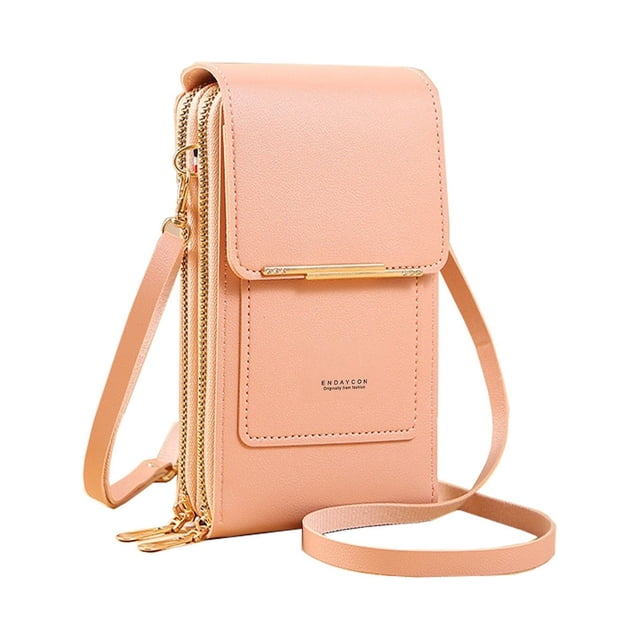 Leather Bag,Touch Screen Phone Bag, Storage Small Bag, Touch Screen Cell Phone Bag, Organizer Pouch