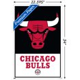 thumbnail image 2 of NBA Chicago Bulls - Logo 21 Wall Poster, 22.375" x 34" Framed, 2 of 4