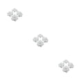 thumbnail image 3 of Ruiboury 50piece Low Maintenance Soft Texture Fabric For Albums And Decorations Fiber Realistic Appearance Wide Application White 4.5cm 3Set, 3 of 6