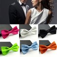 thumbnail image 1 of Nœud Papillon Classique Uni pour Homme, Cravate, Smoking, Mariage, Fête, Nœud Papillon Ajustable, 1 of 8