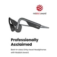 thumbnail image 1 of Shokz OpenMove Bone Conduction Wireless Bluetooth Headphones for Sports (Grey), 1 of 7