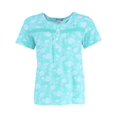 thumbnail image 2 of Elegant Emily Ensemble Capri Floral Menthe (Femmes), 2 of 4