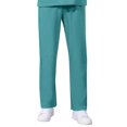 thumbnail image 1 of 2025 Womens Casual Wide Leg Casual Pants Set for Plus Size Women Elastic Waist Lightweight Nursed Womens Casual Drawstring Pants High Waist Ruched Bandage Long Pants Fitting Fit Long Working, 1 of 8