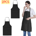 thumbnail image 1 of CHUANK Apron Work Apron Kitchen Food Waist Hanging Neck, 1 of 5
