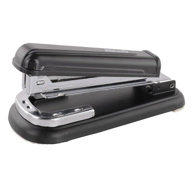 GUOOL Heavy Duty Stapler 360 degree Rotate Office Stapler Desktop Stapler Manual Stapler black