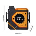 thumbnail image 3 of Antqov Outdoor Waist Mounted High Wind Power Infinite Range Power Bank Fan, Home Accessories, 3 of 3
