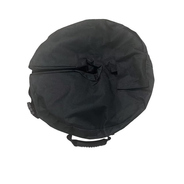 Sac de Poids pour Parasol de Patio, Support Rond Étanche de 46 cm avec Base en Sable Détachable, Convient aux Parasols Déportés, aux Supports de Parasol Ou aux Mât de Drapeau
