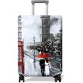 thumbnail image 1 of Travel Luggage Cover Suitcase Protector Fits 18-32 Inch Luggage Wheel Covers Patterned Travel Related Items Flower Luggage Protector Elastic Luggage Anti-scratch Suitcase Cover S, 1 of 5