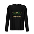 thumbnail image 4 of Pyjamas de Noël pour Hommes Pyjamas de Sport et D\'entraînement Physique pour Hommes T-Shirt Imprimé de Noël à Manches Longues et Col Rond pour Hommes, 4 of 4