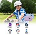 thumbnail image 2 of myFirst Camera 50 - Kids Digital Camera with AI Editor 20MP Photos 1080P Video, Front & Selfie Lens,Portable Travel Camera (Purple), 2 of 5