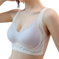 thumbnail image 1 of Women's Wireless Seamless Comfort Bra Soft T Shirt Bra Supportive Breathable Everyday Wear, 1 of 7