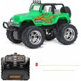 thumbnail image 2 of New Bright Radio Commandé 1/16 Jeep, Vert, 2 of 2