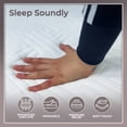 thumbnail image 4 of ViscoLogic HarmonyNap Twin Mattress, Made in Canada Firm Feel Sleep Cool Gel infused Supportive & Pressure Relief Mattress, CertiPUR-US® Certified Foam, 4 Inch Twin, 4 of 8
