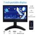 thumbnail image 3 of YFGEFTR 7" HD IPS Portable Computer Monitor, Black, 3 of 9