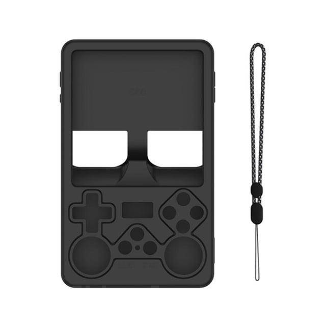 Universal Silicone Protective Cover for Open Source Handheld Game Console - Yellow, Black