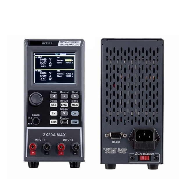 Testeur de Capacité de Batterie Électronique CC Programmable, Charge/décharge de Batterie au Lithium, Testeur de Capacité de Batterie au Plomb 400 W, Utilisation Polyvalente