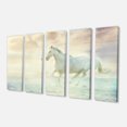 thumbnail image 2 of Fantasy White Horse - Animal Canvas Art Print, 2 of 3