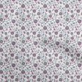 thumbnail image 1 of oneOone Coton Popeline Tissu Blanc Jacobée Robe Florale Tissu Tissu Imprimé par la Cour 42 Pouces de Large, 1 of 5