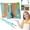 thumbnail image 2 of Tablet Protective Case with Stand D, Case For10 Silicone with Stand Friendly Proof Protective Case for 10/ 10.1 Inch Android Tablet, 1 Silicone Shell, 2 of 9