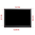 thumbnail image 4 of Yhmxh Electronics Phone Accessories 15 Inches Smart Digital Photo Frame,32GB Playback Content,TN Screen,Front Music Player Speaker,Adjust-able Speed To Play Movies Smart Digital, 4 of 4