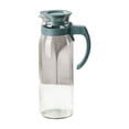 thumbnail image 2 of Glass Water Jug Pitcher,Heat Resistant Beverage Container Carafe,Leak Proof Lid Large Capacity Easy Clean Design Glass Water Jug Pitcher,Suitable For Tea Juice Milk Serving Glass Water Jug Pitcher, 2 of 6