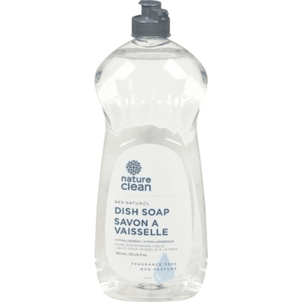 Nature Clean Unscented Dishwashing Liquid
