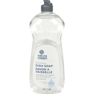 Nature Clean Liquide de lavage de vaisselle non parfumé