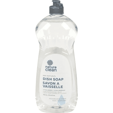 Nature Clean Unscented Dishwashing Liquid