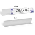 thumbnail image 2 of Printtoo Personalized Desk Name Plate Pretty Floral Custom Acrylic Office Desk Name Plate Accessory 2x8 Inches, 2 of 5