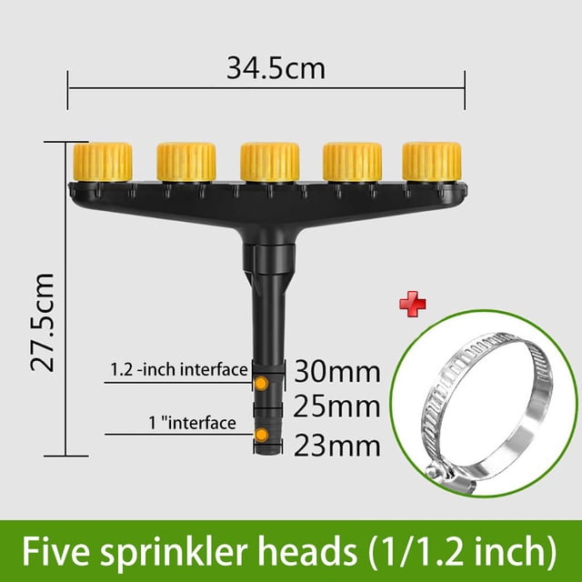 LSLJS Agricultural Watering Sprinkler Watering Machine Plastic Large Watering, Home Accessories