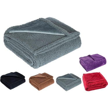 Waterproof Blanket, Waterproof and Stain-Proof Love Blankets for Couple, Waterproof Blanket for Bed Couch Sofa, Dogs Blanket Waterproof Washable, Water Resistant Blanket (Gray,100 * 145cm)