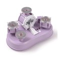 thumbnail image 2 of Finger Drum Set Realistic Drumming Experience Hand Dexterity Mini Drum Set Purple, 2 of 7