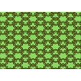 thumbnail image 1 of Ahgly Tapis Rectangulaire Lavable en Machine Intérieur Transitionnel Vert Vif, 2 Pieds x 4 Pieds, 1 of 7