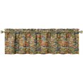 thumbnail image 1 of 1 Piece Chicken Kitchen Curtains and Valances Set for Windows Rooster Kitchen Window Curtains Over Sink Decor 18x54 in, 1 of 3