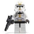 thumbnail image 1 of Clone Trooper Figurine Lego Star Wars Jaune, 1 of 10