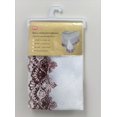 thumbnail image 2 of Nappe en Dentelle - Blanc/Bourgogne, 54x72 Pouces, 2 of 2