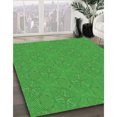 thumbnail image 3 of Ahgly Company Tapis d'Intérieur Lavable en Machine Carré Vert Lime, 4 Pieds Carré, 3 of 7