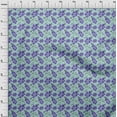 thumbnail image 3 of oneOone Cotton Flex Violet Fabric Florals Craft Projects Decor Fabric Printed By The Yard 40 Inch Wide-CI8, 3 of 4