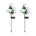 thumbnail image 2 of LSLJS Solar Garden Lights - 4 Head Floral Sway Light Solar Light-Solar Sway Lights- Sway with The Wind- Solar Outdoor Lights- Solar Garden Decorative Lights- Patio Ya, Solar Light, 2 of 6
