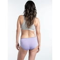 thumbnail image 4 of Fruit Of The Loom Womens Breathable Micro-Mesh Low-Rise Brief Panty 6 Pack, 7, 4 of 6