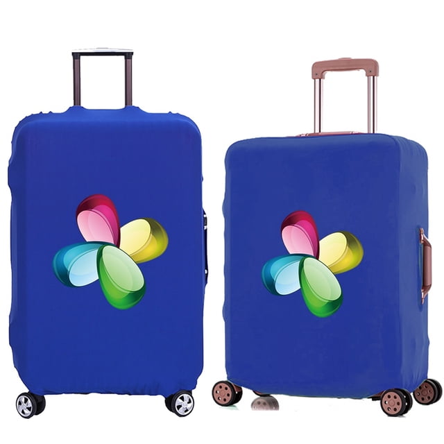 Travel Luggage Protective Cover 3d Pattern Travel Accessories Elastic Suitcase Case Apply To 18-28inch 8 3D010 L