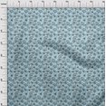 thumbnail image 4 of oneOone Polyester Spandex Medium Blue Fabric Tropical Sewing Material Print Fabric By The Yard 56 Inch Wide, 4 of 4