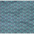 thumbnail image 5 of oneOone Organic Cotton Poplin Twill Fabric Triangle Geometric Print Fabric BTY 42 Inch Wide, 5 of 5