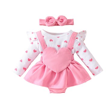 Infant Baby Clothing Baby Girl Rompers Dresses Baby Outfits Girl Clothes for Baby Girl Baby Dresses 0-3 Months